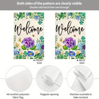 Spring Garden Flag 12x18 Double Sided Small Flags with Hydrangea Flowers Bees for Summer Welcome Garden Flags Outside Outdoor Holiday Seasonal Decor Yard Flags Yard Patio Lawn Decoration